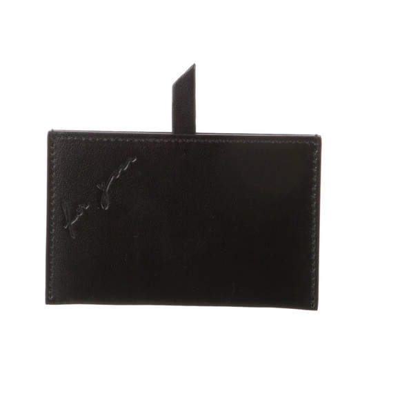 New Saint Laurent Black Compact Card Holder Mirror in Box NWT🌟 - Picture 7 of 11